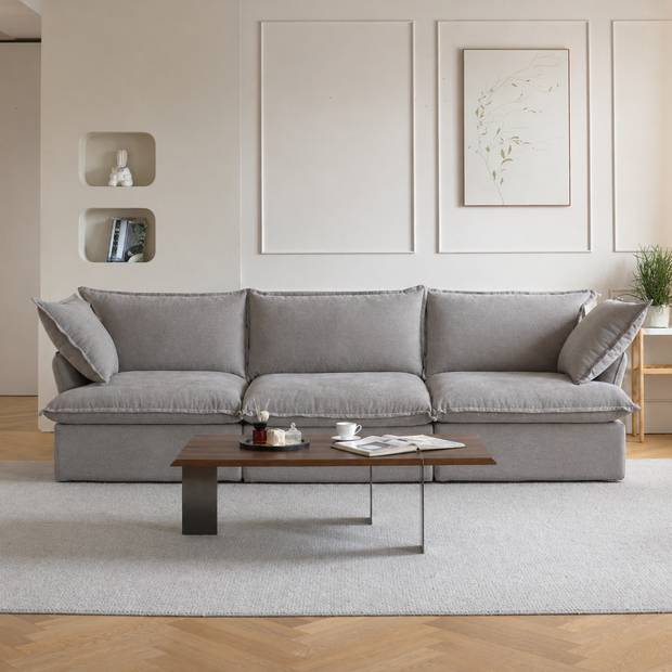 Dream Beige Cloud 3 Seater