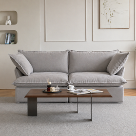 Dream White Cloud Love Seat
