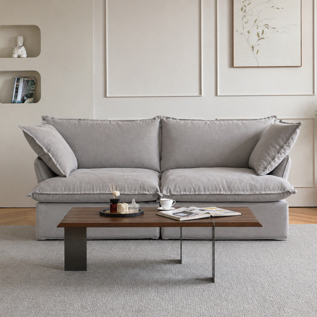 Dream Dark Gray Cloud Love Seat