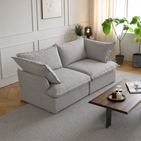 Dream Light Gray Love Seat