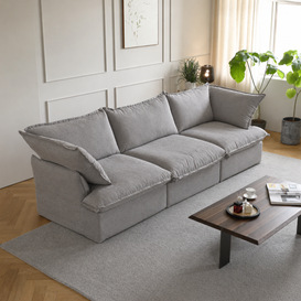 Dream Light Gray 3 seater