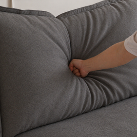 Dream Dark Gray Cloud 3 Seater + Ottoman