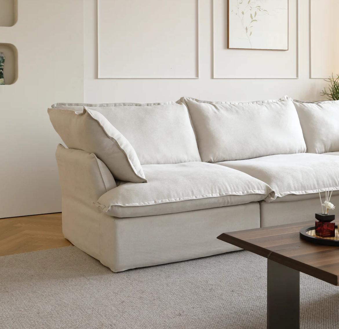 Dream Beige Cloud 4 Seater