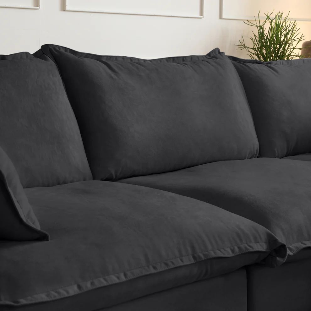 Dream Dark Gray Cloud 3 Seater