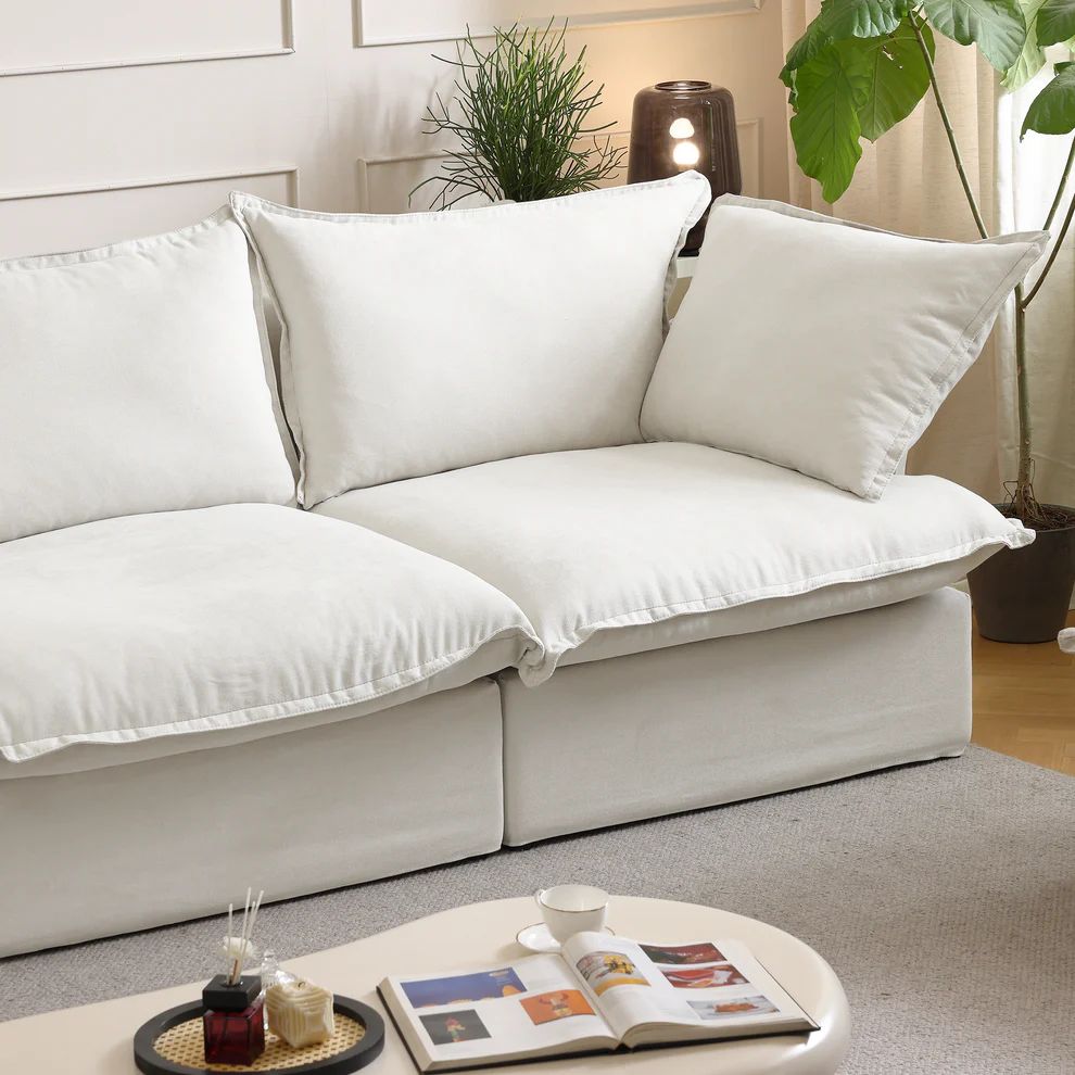Dream White Cloud 3 Seater