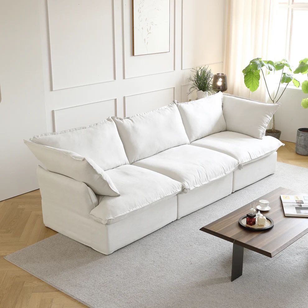 Dream White Cloud 3 Seater
