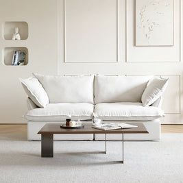 Dream White Cloud Love Seat