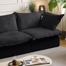 Dream Dark Gray Cloud 4 Seater + Ottoman