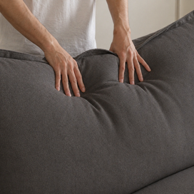 Dream Dark Gray Cloud 3 Seater